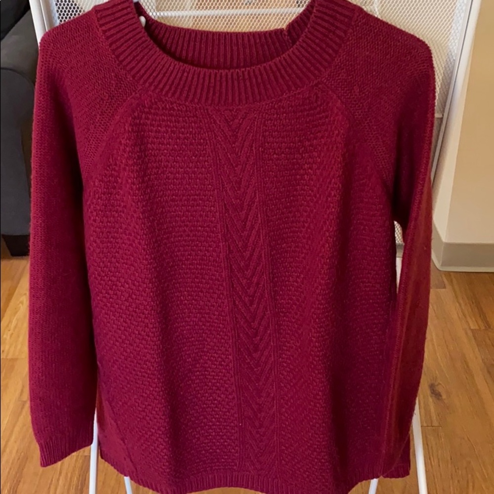Beautiful magenta oversized sweater